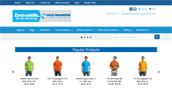 Desktop Screenshot of embroidme-maplegrove.com